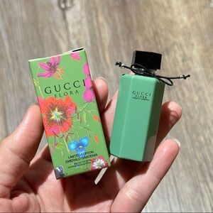Gucci Flora Emerald Gardenia Green Bottle